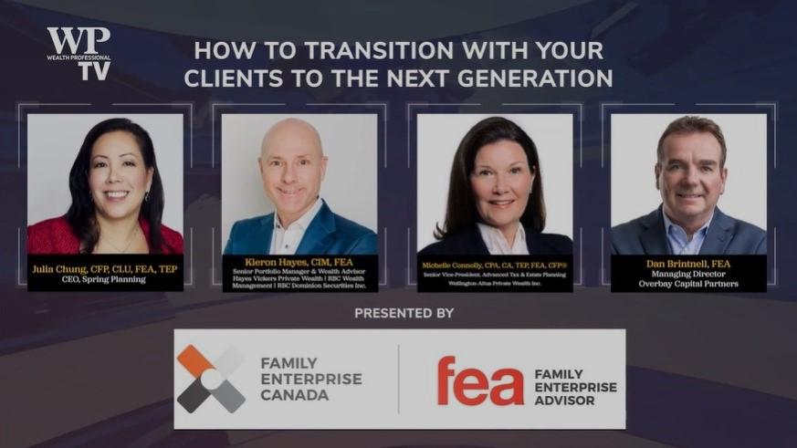 How to Transition with your Clients to the Next Generation